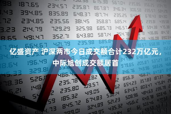 亿盛资产 沪深两市今日成交额合计232万亿元，中际旭创成交额居首